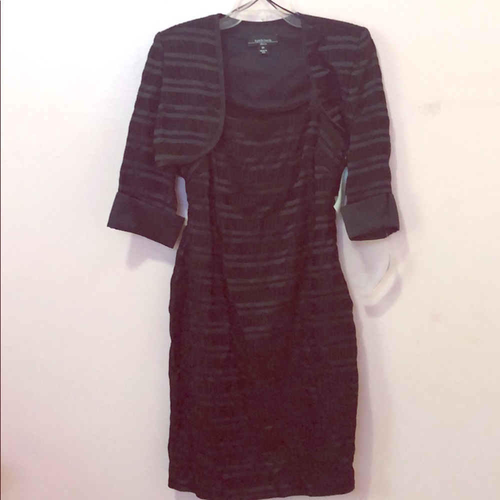 2-Piece R&M Richards Black Dress w:Bolero Jacket